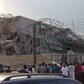 The 2-storey building collapses in Ibadan following downpour. [New Telegraph}
