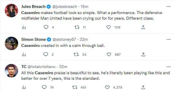 Social Media Reactions/Manchester United vs Nottingham Forest