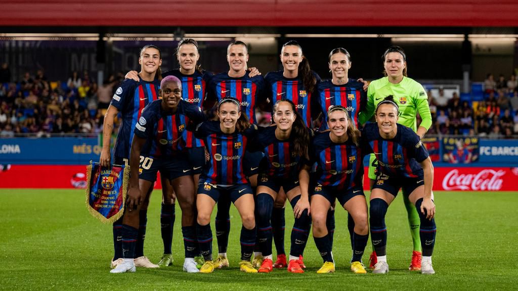 Asisat Oshoala scores brace as Barcelona thrash Uchiebe's Benfica 9-0 to start Champions League campaign