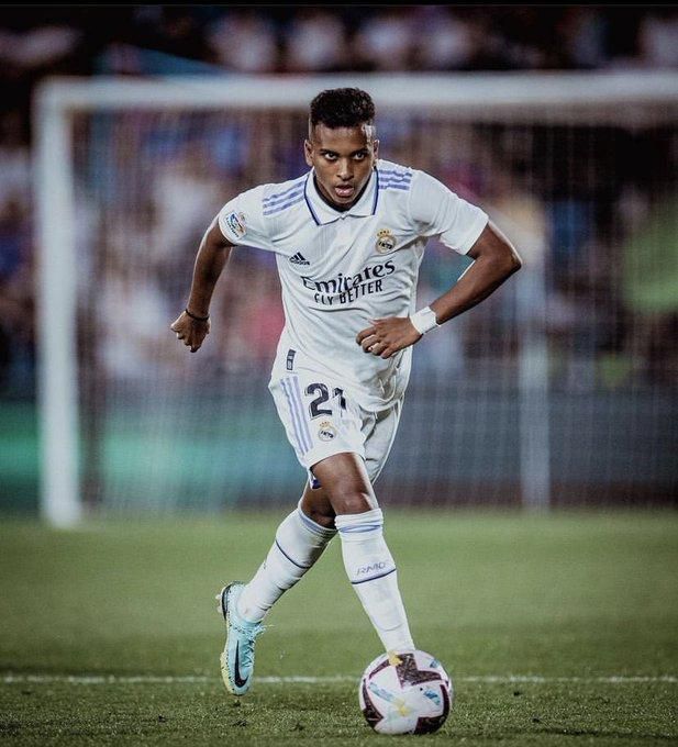 Rodrygo Goes doubled Real Madrid's advantage in the first-half against Celtic