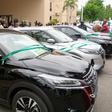 Nissan Semi SUVs handed over to 3rd Class Chiefs in FCT in Abuja on Friday. [NAN]