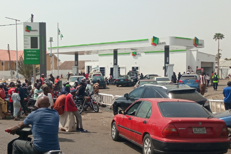 An NNPC filling station in Kaduna State [New Nigerian]