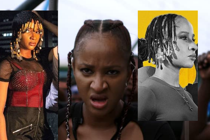 Adesua's character makes a strong case for beaded fulani braids