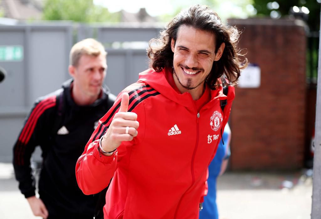 Edinson Cavani left Manchester United in the summer.