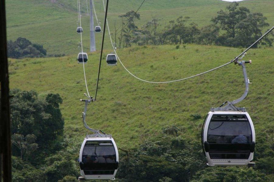 Cable cars in Obudu Mountain Resort [TravelNews]