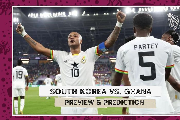 South Korea vs Ghana.