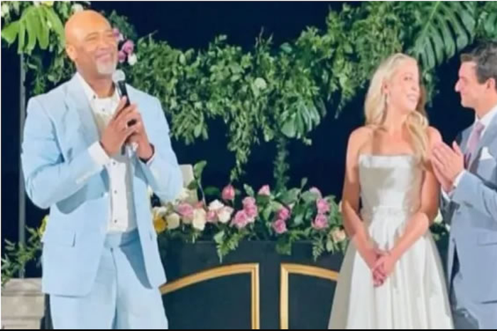 Pastor Adefarasin attends Trump daughter's wedding, blesses couple