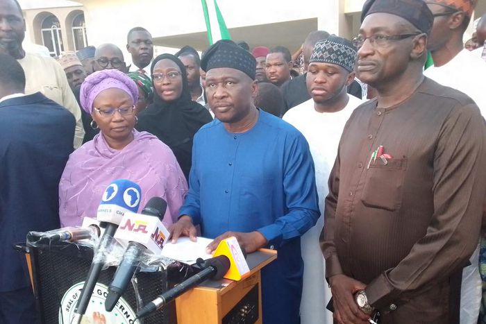 Adamawa’s Gov. Fintiri appreciates electorate, lauds INEC over his re-election