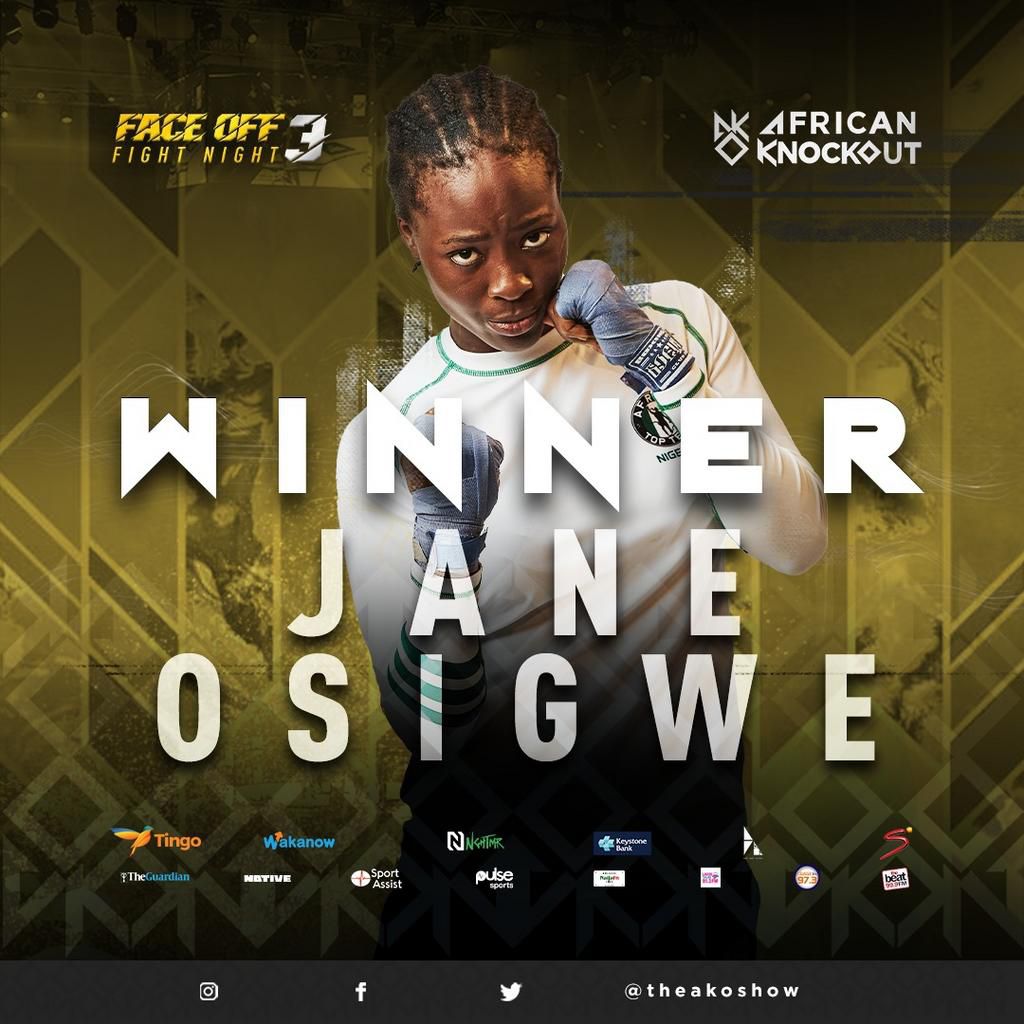 Jane Osigwe was the youngest fighter at the season 3.