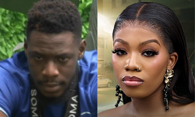 Soma and Angel come face to face with issues on BBNaija All Stars. [Twitter/BBNaija]