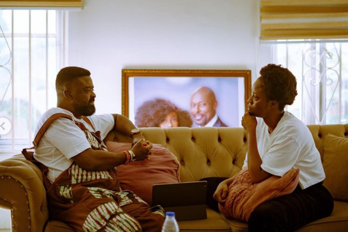 Kunle Afolayan on the set of his latest title [Instagram/kunleafo]