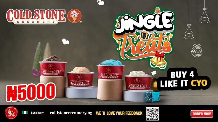 Ho Ho Ho!!! Christmas is in the air, join the Sleigh Ride with Cold Stone