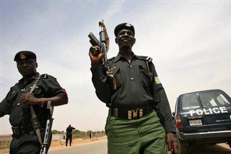 Nigerian police officers