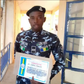 Police Constable Nura Mande, who found and returned missing 800 dollars to its owner in Katsina.
