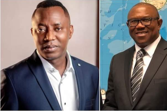 Omoyele Sowore and Peter Obi