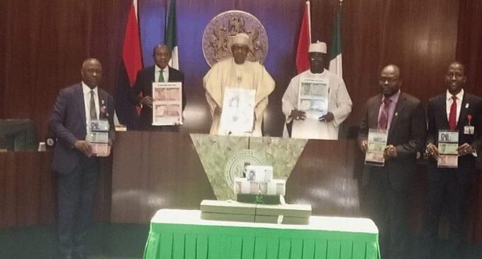 Unveiling of new naira notes