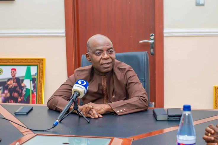 Governor Alex Otti of Abia State. [Twitter:@alexottiofr]