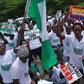Illustrative Photo: Nigerian students protesting over prolonged ASUU strike.