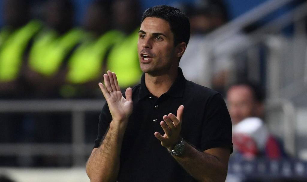 Arsenal boss Mikel Arteta spoke after the friendly win over Lyon