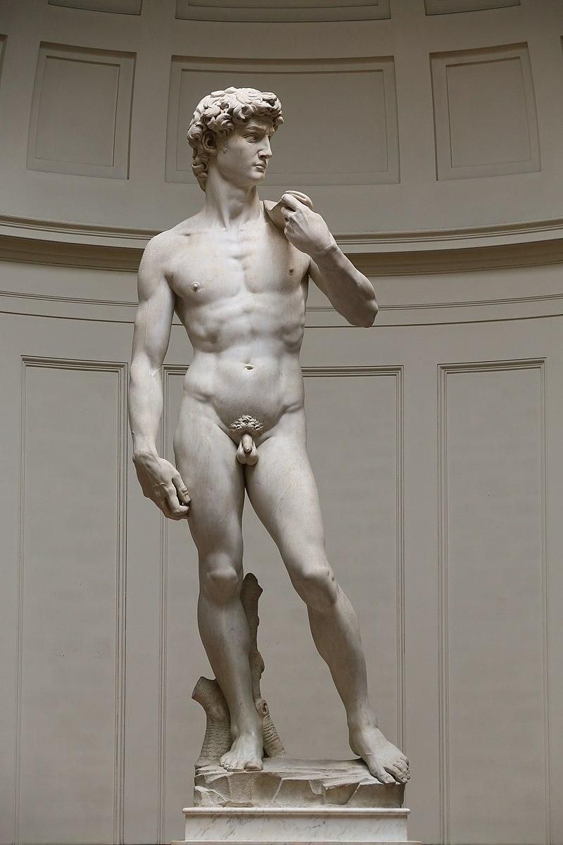 The Statue of David in Italy