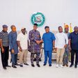 Federal Government delegation and Ogun state governor, Dapo Abiodun (Ogun Media)