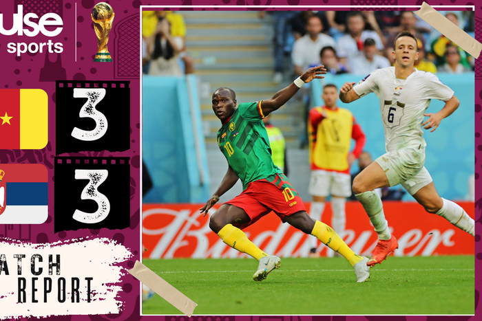 Cameroon 3-3 Serbia