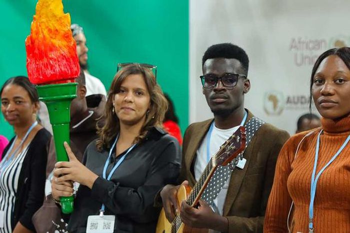 Africans at the COP27 event
