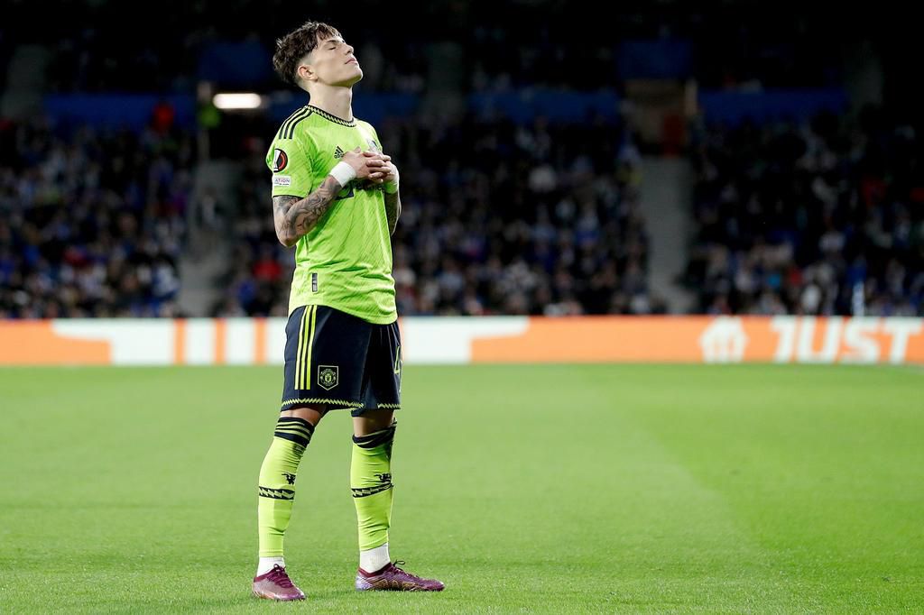 Alejandro Garnacho scored the winner for Manchester United against Real Sociedad