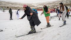 Snow in Lesotho [Bloomberg]