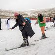 Snow in Lesotho [Bloomberg]