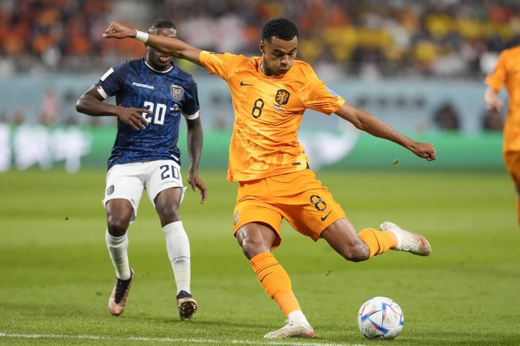 Cody Gakpo now has two goals at the World Cup and linked to be Cristiano Ronaldo's replacement at Manchester United