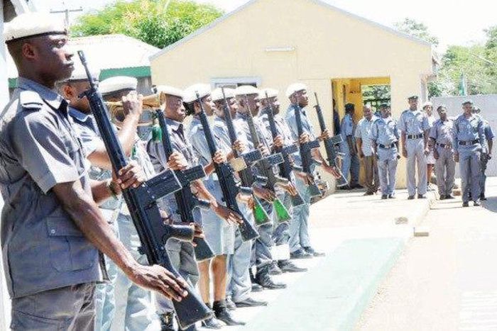 Officers of the Nigeria Customs Service (Photo used for illustrative purposes alone)