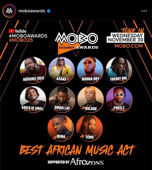 MOBO Awards 2022