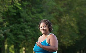 Woman jogging