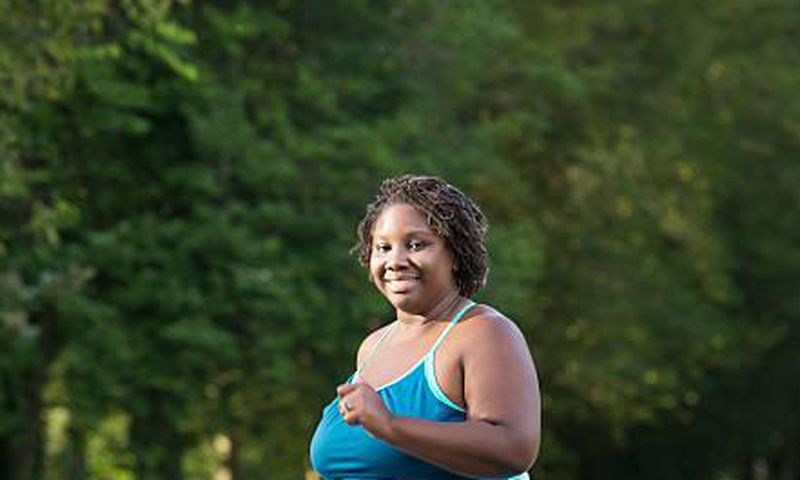 Woman jogging