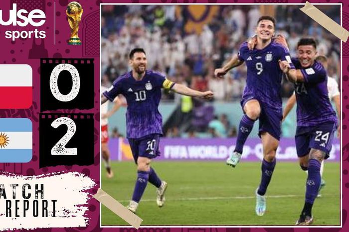 Argentina qualify for round of 16 after defeating Poland 2-0