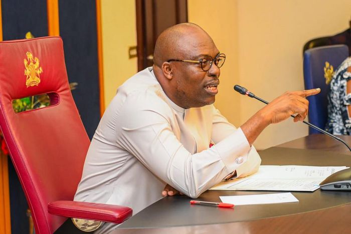 Rivers State Governor, Siminalayi (Sim) Fubara. [Twitter:@SimFubaraKSC]