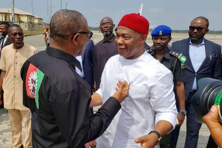 Uzodinma welcomes Peter Obi in Imo State