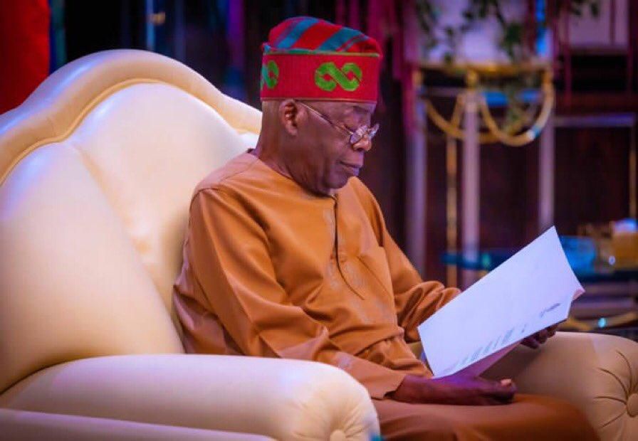 President Bola Tinubu. [X:@ARISEtv]