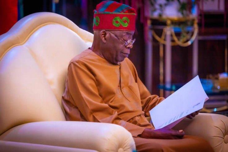 President Bola Tinubu. [X:@ARISEtv]