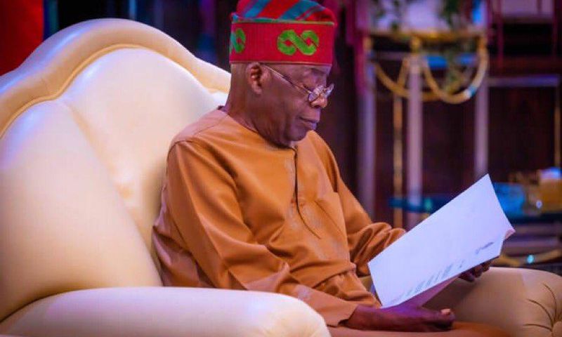 President Bola Tinubu. [X:@ARISEtv]