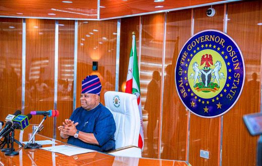 Osun State Governor, Ademola Adeleke. [Twitter:Eruku]