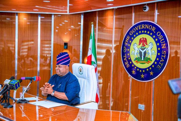 Osun State Governor, Ademola Adeleke. [Twitter:Eruku]