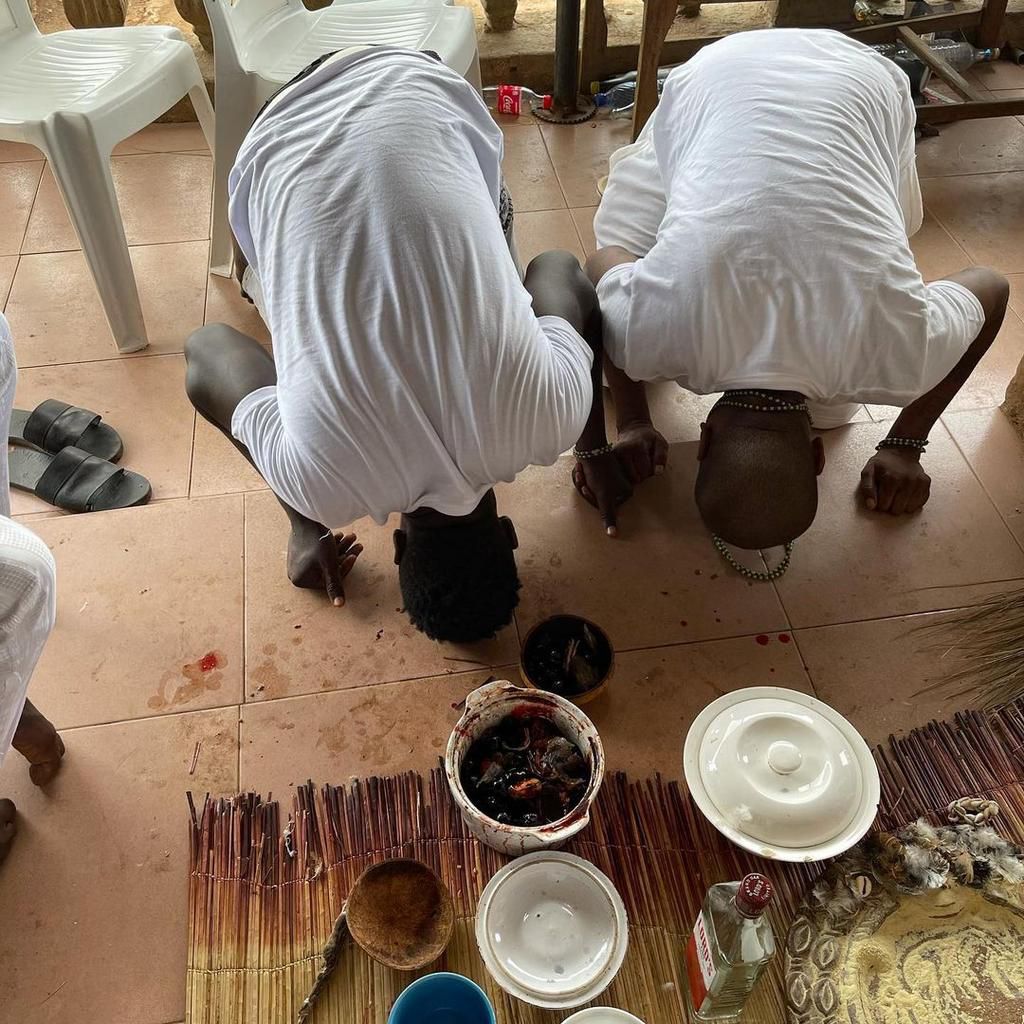 Ancestral worship is still a thing in Nigeria