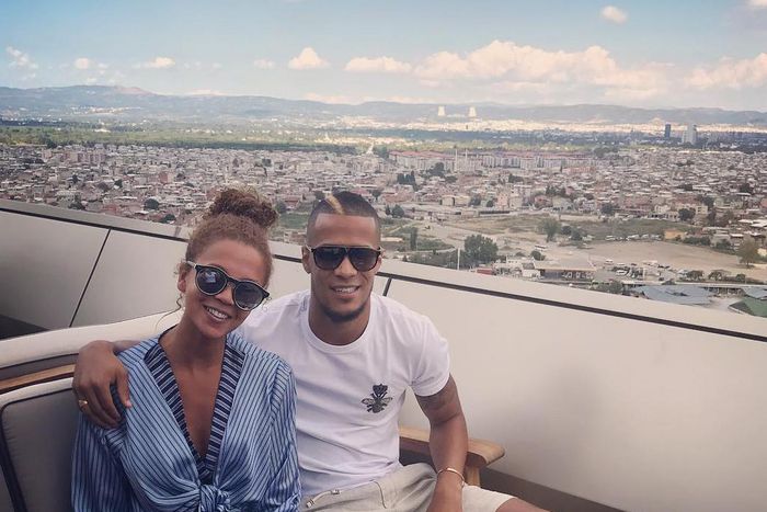 William Troost-Ekong and his girlfriend Bambi