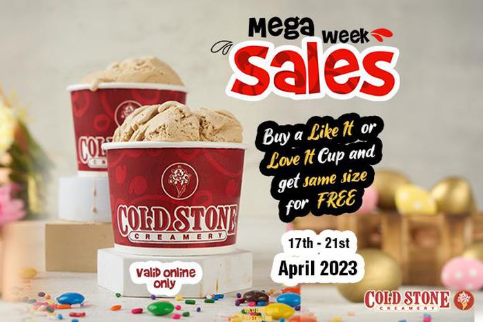 Set off the Eid season with Cold Stone discount this April!!!