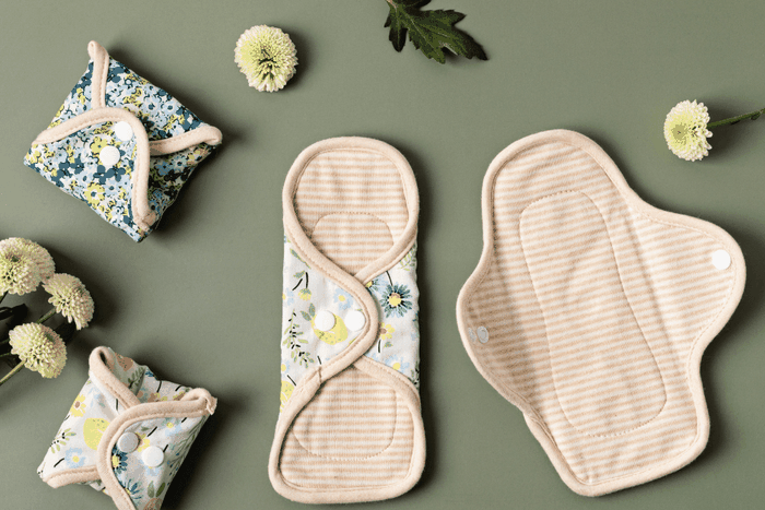 Reusable menstrual pads [LittleHouseLiving]