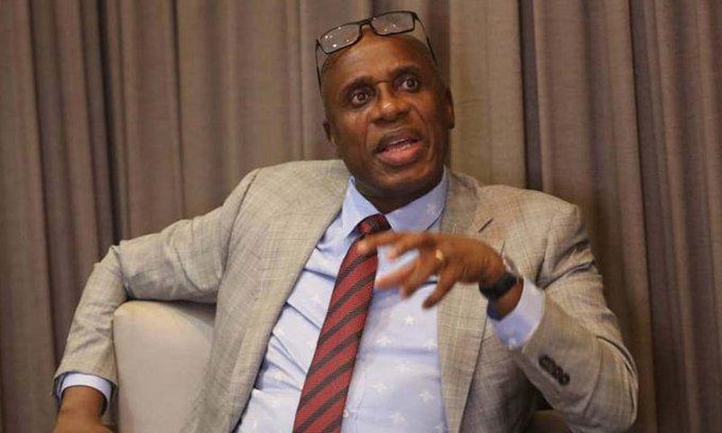 Former Minister of Transportation, Rotimi Amaechi. [Twitter/@ChibuikeAmaechi]