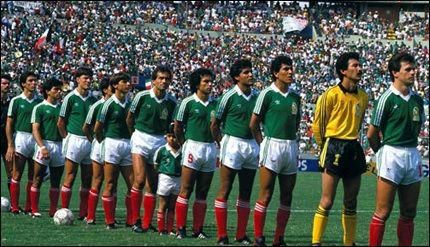 Mexican Team at the 1986 World Cup