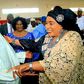 Former vice president, Atiku Abubakar, with his wife Amina Titi